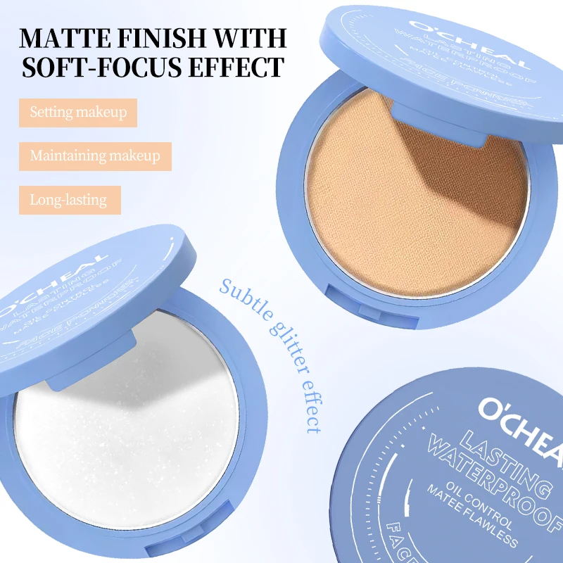 防水オイルコントロールマットフェイスパウダーで、持続する完璧なメイク効果を実現し、完璧なメイクを創り出します。