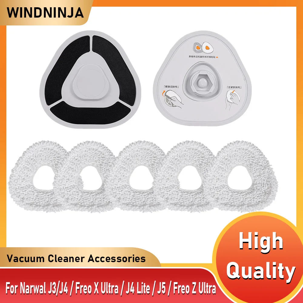 Spazzare Robot Mop Stand Mop Panno Per Narwal J3/J4/Freo X Ultra/J4 Lite/J5/Freo Z Ultra Aspirapolvere Mop Panni Straccio