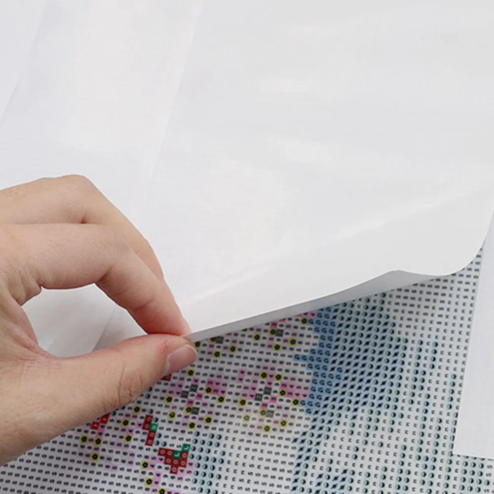 10/20/50pcs A6 Diamond Art Protective Cover Release Paper Non-stick Replacement Picture of Rhinestone Cover Tools