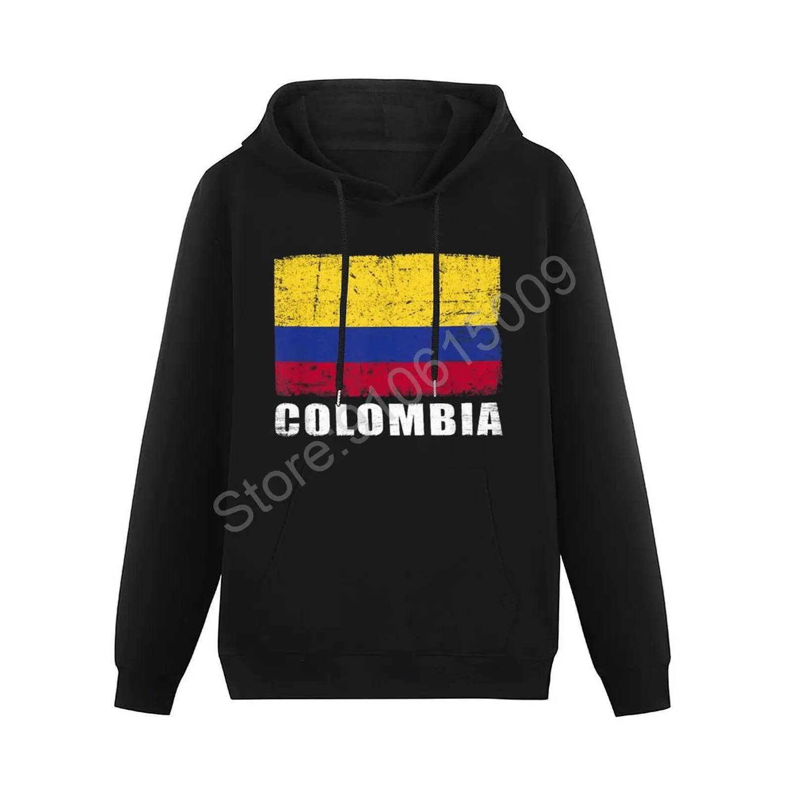 

Men Women Hoodies Colombia Flag Colombian Country Map Hoodie Pullover Hip Hop Hooded Sweatshirt Cotton Unisex