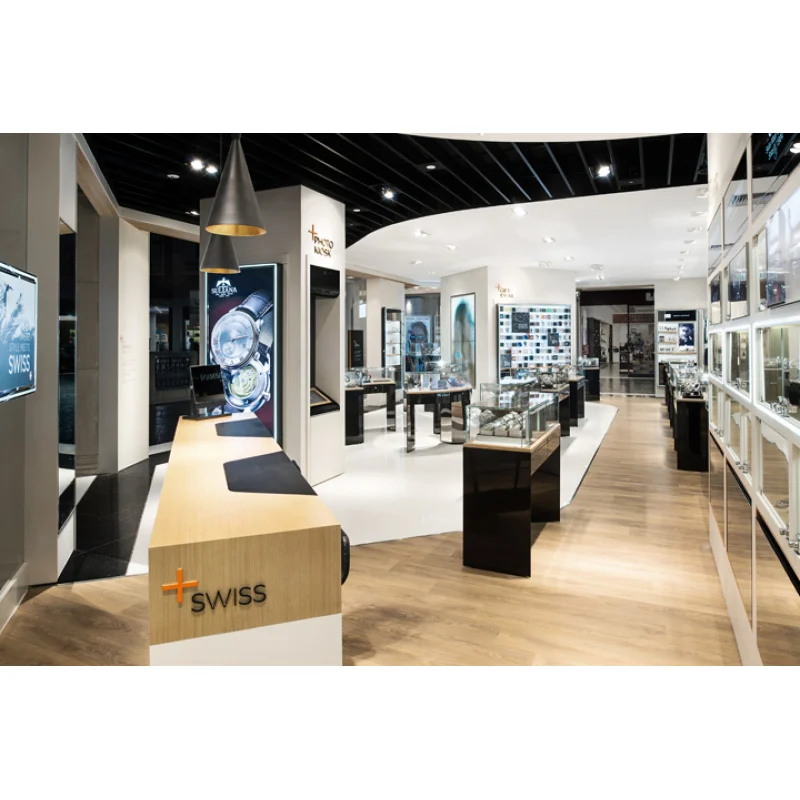 Customized. Watch Shop counter glass showcase watch modern jewelry shop design showcase