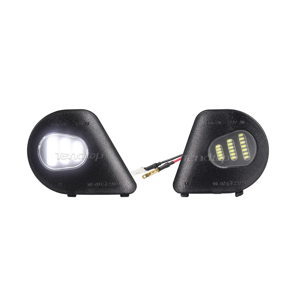 CANBUS LED Under Mirror  Under Side Mirror Puddle Light for Dodge RAM 1500 2500 3500 4500 5500 2010-2018