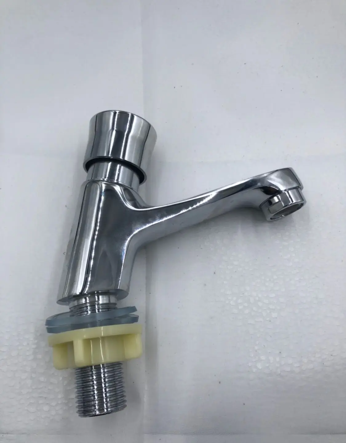 Face Basin Self Closing Water-saving Faucet Bathroom Basin Cold Water Faucet Delay Button Section Faucet Bathroom Accessories