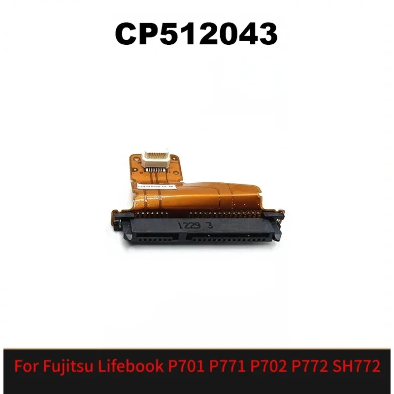 Оригинальный кабель-коннектор для жесткого диска ноутбуков Fujitsu Lifebook P701 P771 P702 P772 SH772, артикул CP512043 F68 VTM0 V, 100% протестирован.