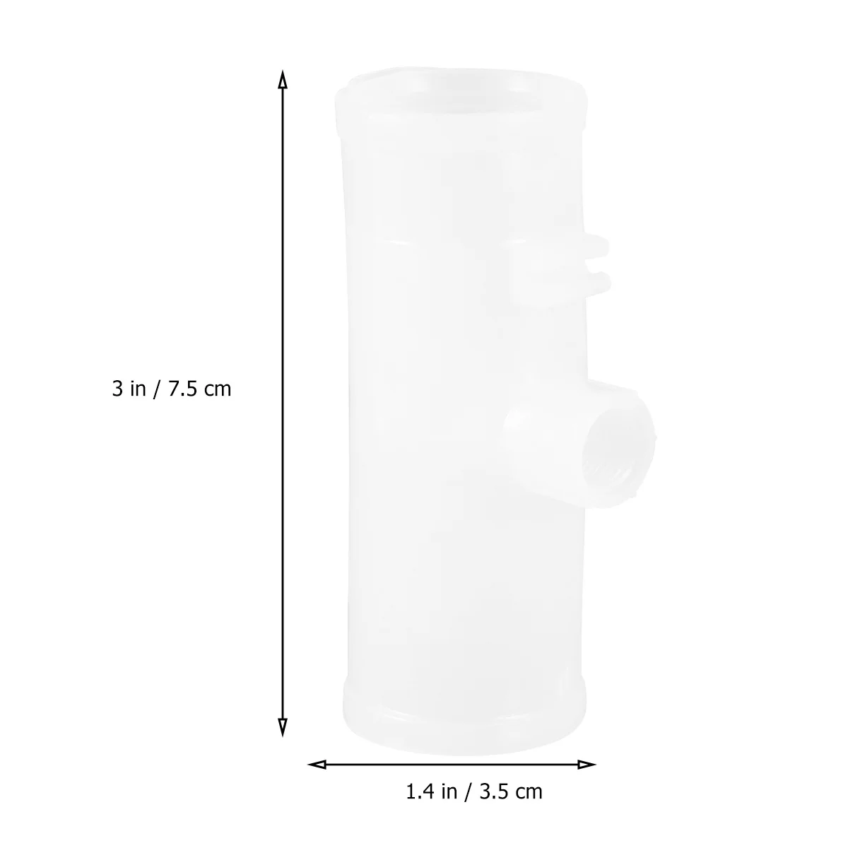 

20Pcs Bird Drinker Tee Water Pipes 7.5cm Chicken Pigeon Quail Farm Waterer Supplies Easy Install Drinking Fountain