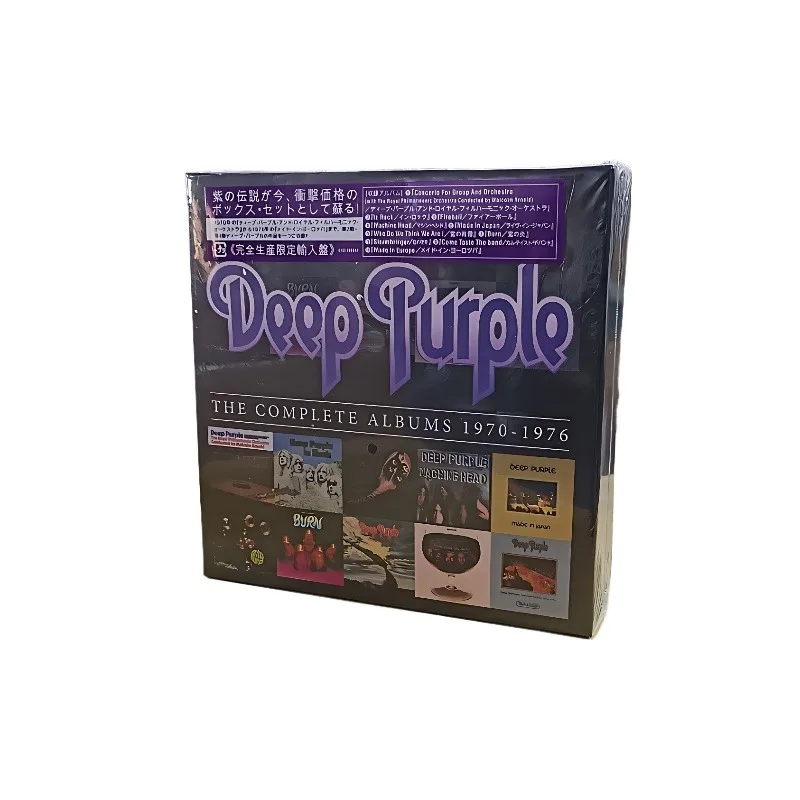 ยุโรป Pop Band เพลง CD ชุด Heavy Metal Rock Band อัลบั้ม 1970-1976 10CD CD Box