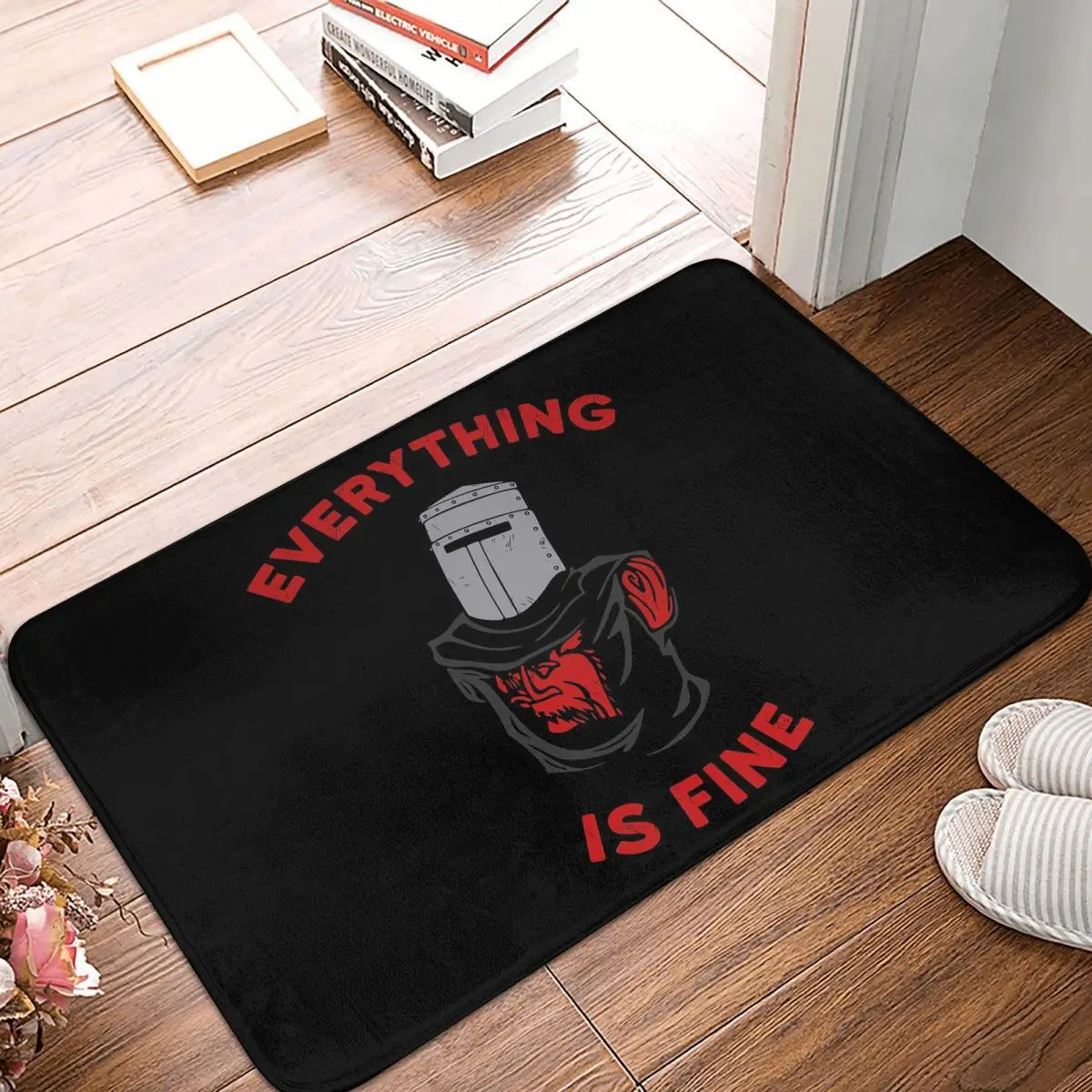 Monty Python Everything Is Fine Anti-slip Doormat Floor Mat Antiwear Carpet Rug for Kitchen Entrance Home Balcony Footpad Mats