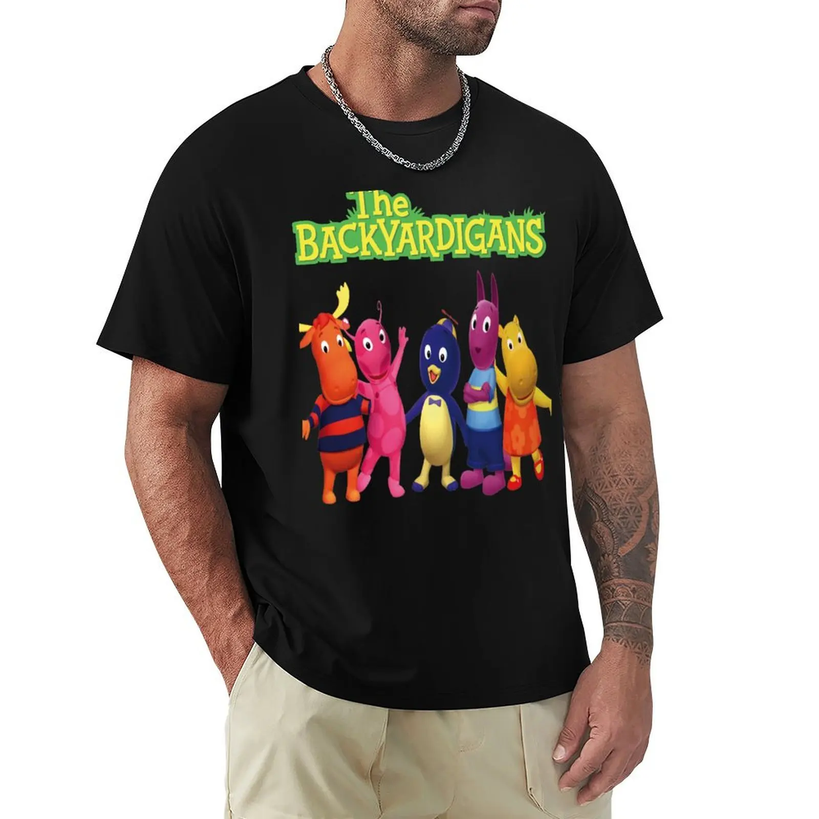 

The Backyardigans T-Shirt quick-drying Luxury man Aesthetic clothing T-shirts for men cotton