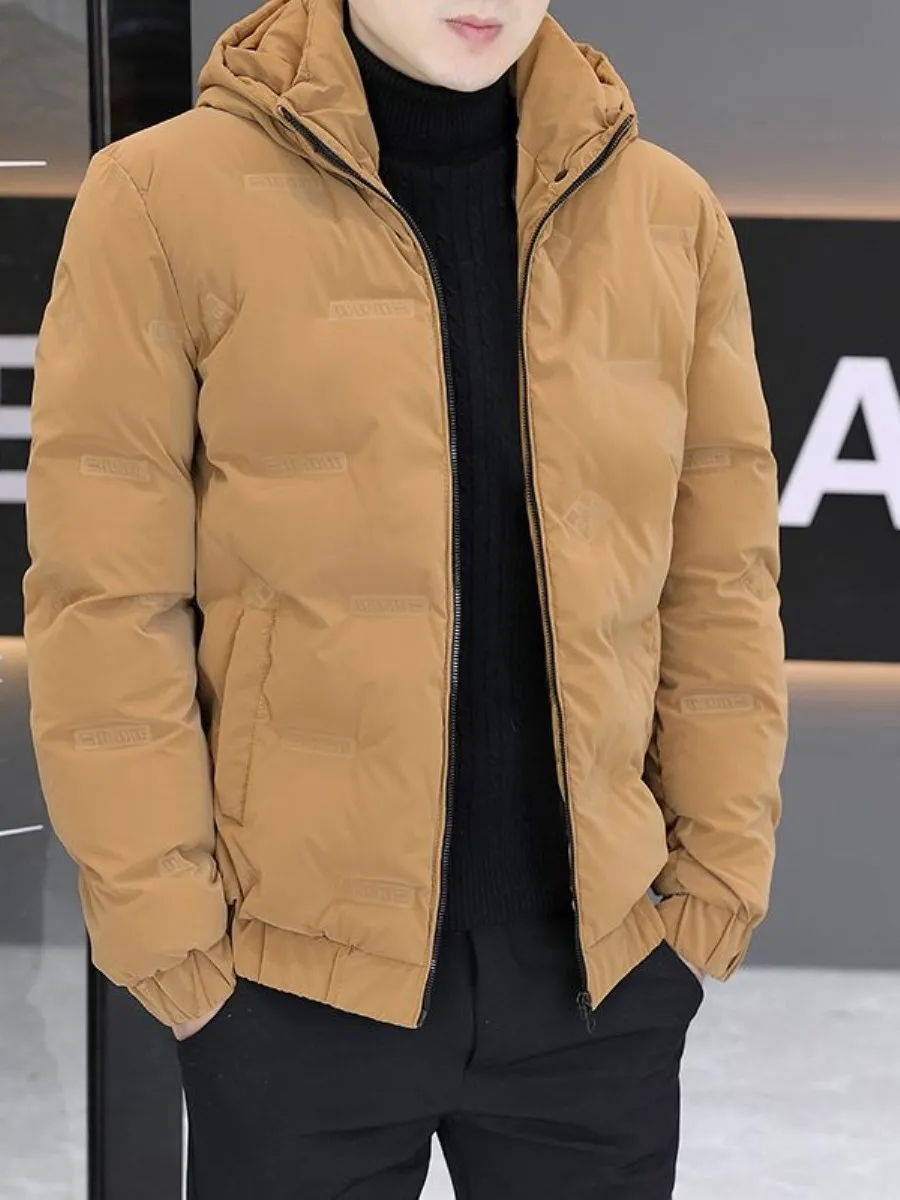 

Мужская зимняя вязаная пуховая хлопковая шапка Jaet, съемная шапка, модное теплое пальто Ci Casual Sle Long Sve, пальто стандартного кроя