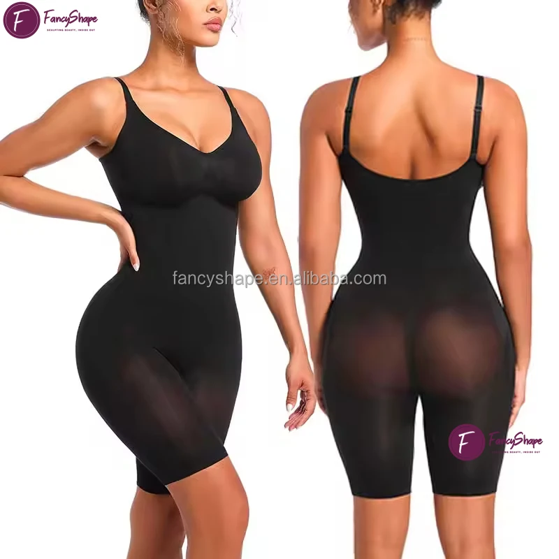 8XL Plus Size Girdle Extreme Firm Compression Shapewear Seamless Body Shaper Low Back Snatched Waist Fajas Mid Thigh Bodysuit