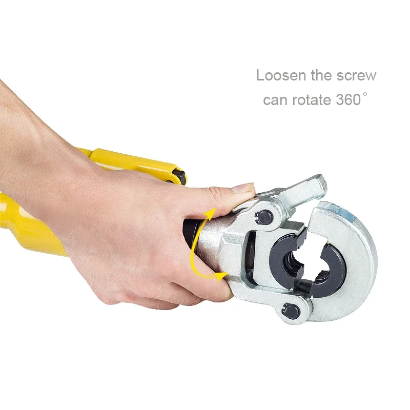 Imagem -06 - Hidráulica Pex Pipe Crimping Tools Cw1632 Pressionando Ferramentas de Encanamento para Pex Pipe com Mandíbulas Thv Gc-1632