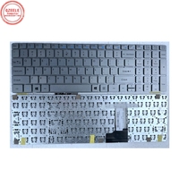 New US Laptop keyboard For Teclast F15 KY347-1 US K762 K3259 keyboard Silver