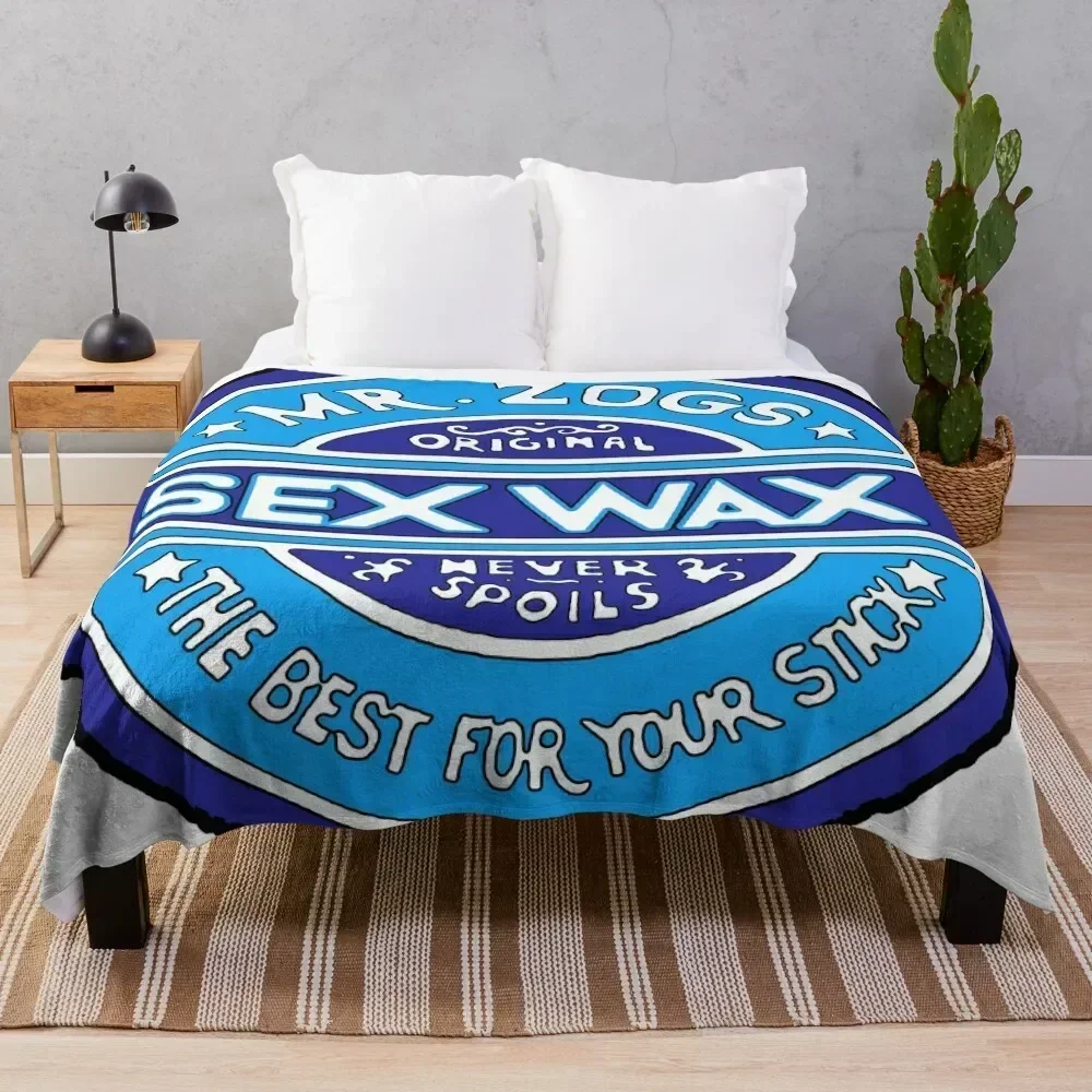 

Mr Zogs Blue Throw Blanket Outdoor Soft Blanket for Picnic Beach Camping