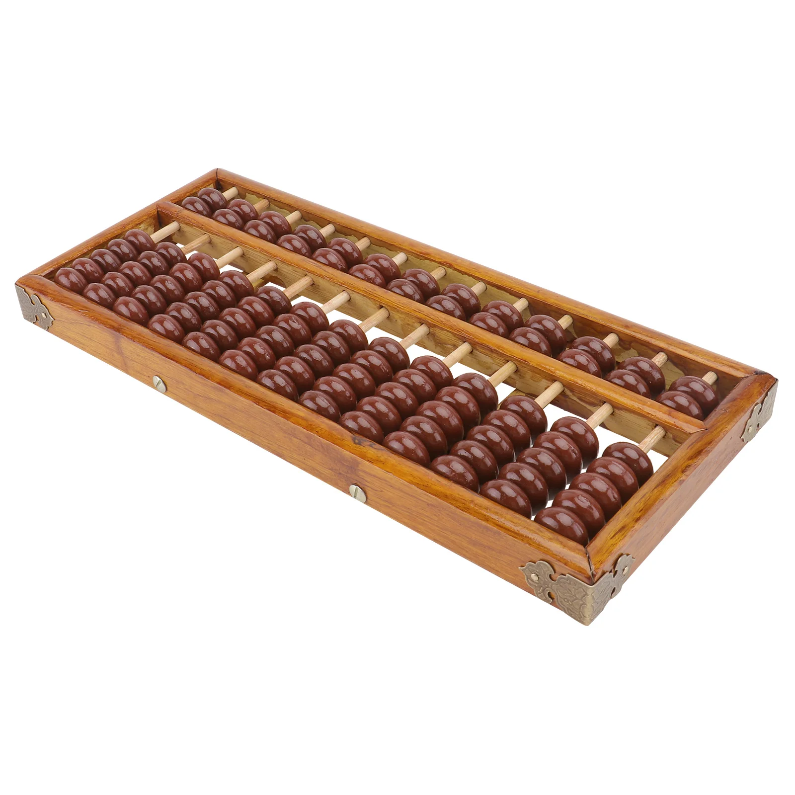 

1pc 7-Bead Abacus Wooden Math Learning Tool For Students Solid Wood Arithmetic Training Educational Beads Puzzle