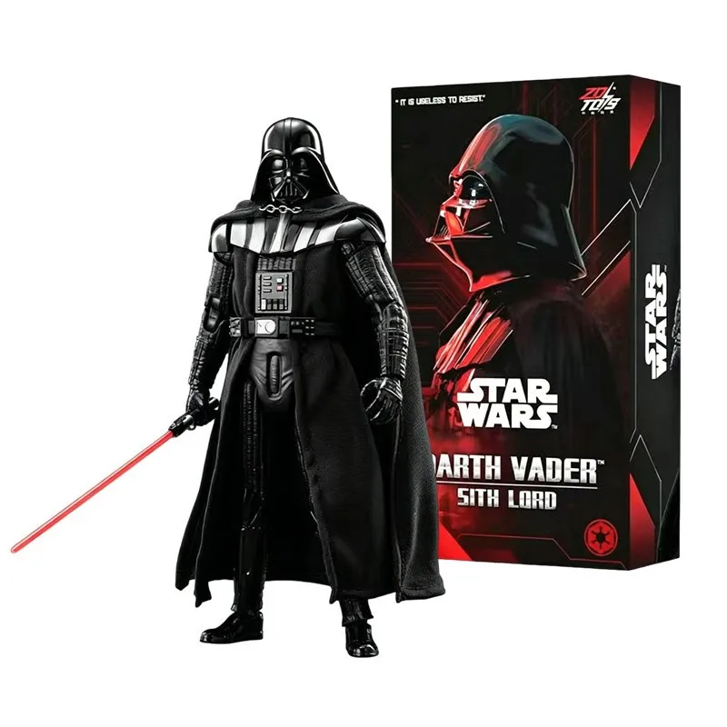 ZD Toys 1/10 Star Wars Luke Skywalker The Mandalorian Darth Vader Storm Trooper Grogu Action Figures Joints Can Move Toys Gifts view 2