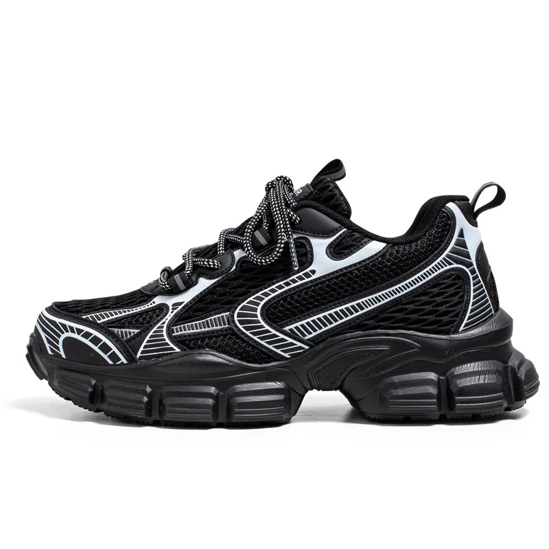 

Thick soled breathable dad shoes, casual sports shoes, trendy shoes, men's shoes, men's motorcycle shoes