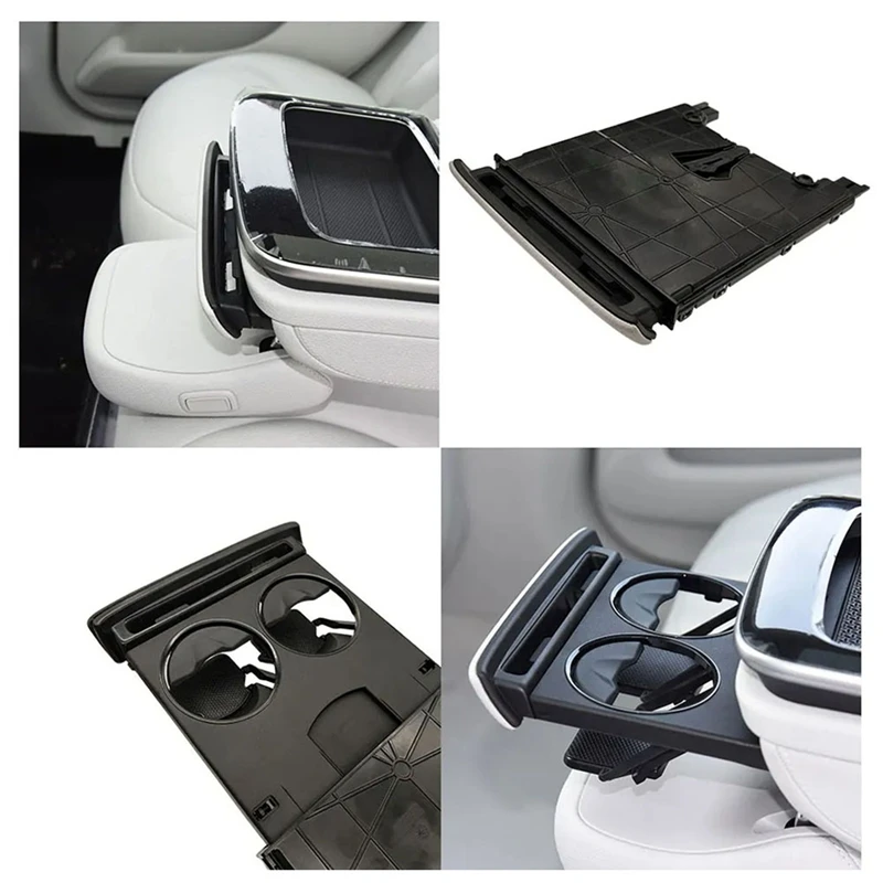 Car Center Console Insert Drinks Cup Holder For Mercedes Benz EQE EQS Class EQE300 EQE350 EQS400