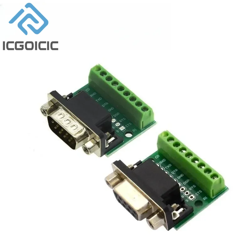 DB9 Male Female Ada… - image