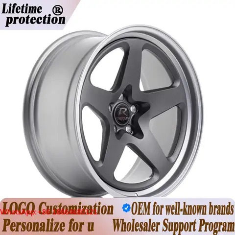 527 Two Piece Forged Alloy Wheels Deep Dish Concave 5x120 Rims 17-22 Inch Passenger Car Wheels BlackB8,B9,C7,C8,Q5 FY