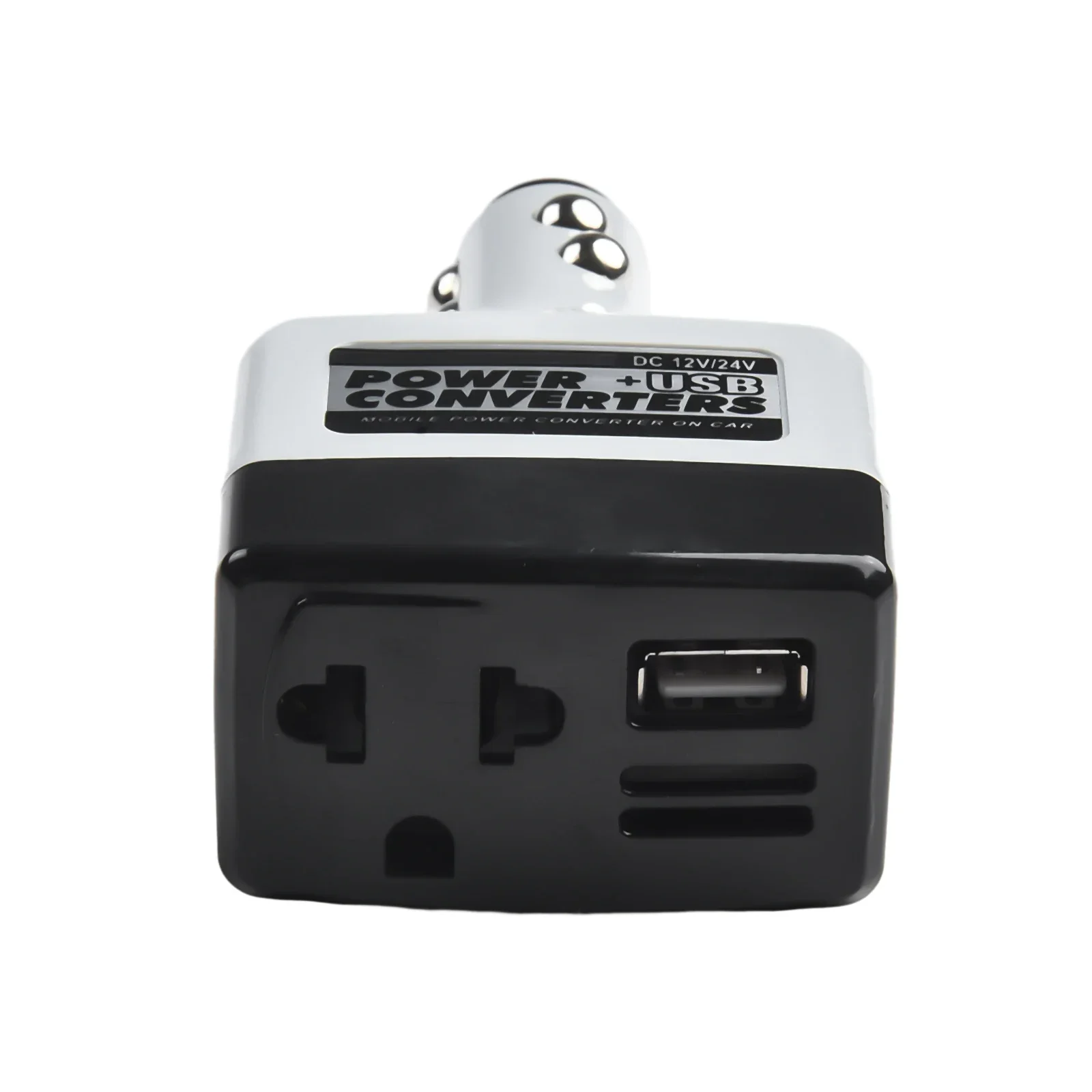 1 pieza 12v/24v a 220V CC a CA adaptador convertidor de corriente para coche inversor USB cargador de salida equipos piezas de repuesto para automóvil