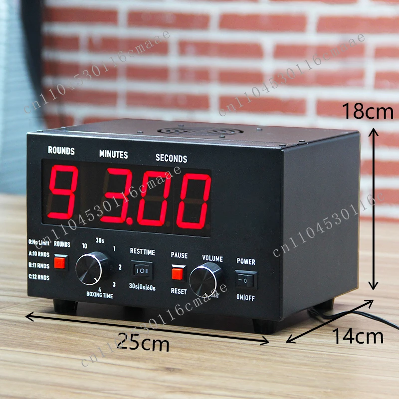 Interval Clock Boxing Timer Professional Boxing Training Timing RGB Display MMA Fitness Timer
