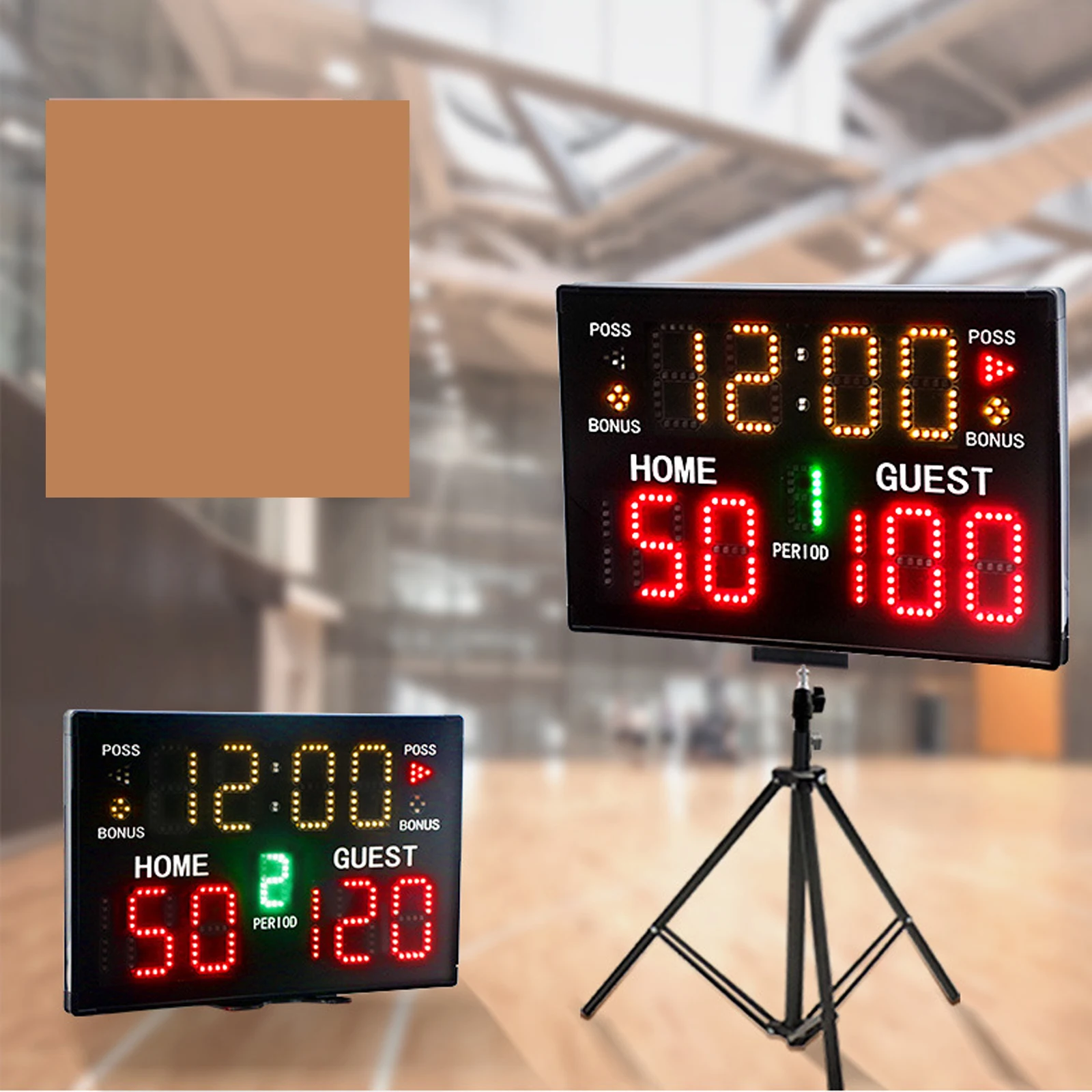 Tabletop Digital Scoreboard Score Keeper Wall Hanging Electronic Scoreboard for Basketball Tennis Sports Competition Boxing Judo