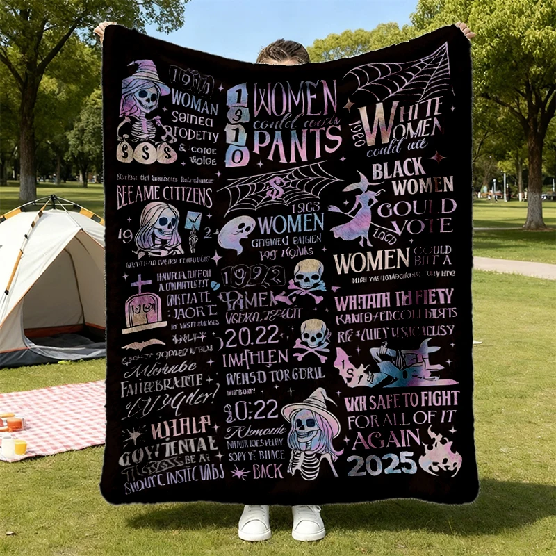 Valkyries ACOTAR Flannel Blanket, Gift for Fans of Romantasy Books
