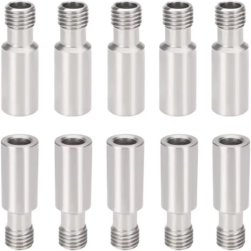 10pcs Stainless Steel Throat Tube for E3D PTFE Feeding Nozzle Single-Head Dual-Color Print Head 3D Printer Hotend Accessory