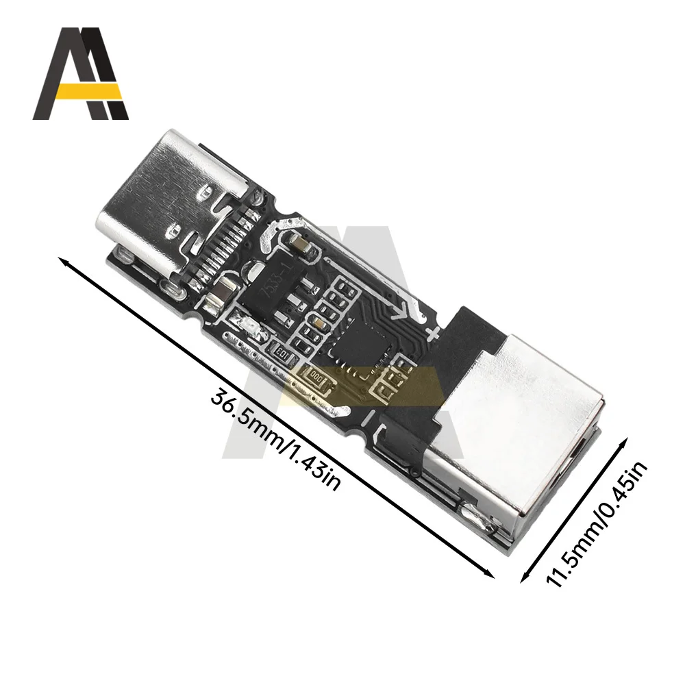 

140 Вт 5A USB PD Decoy Быстрое зарядное устройство USB Power TYPE-C to DC 28 В 20 В 15 В 12 В 9 В 5 В Модуль триггера преобразователя напряжения