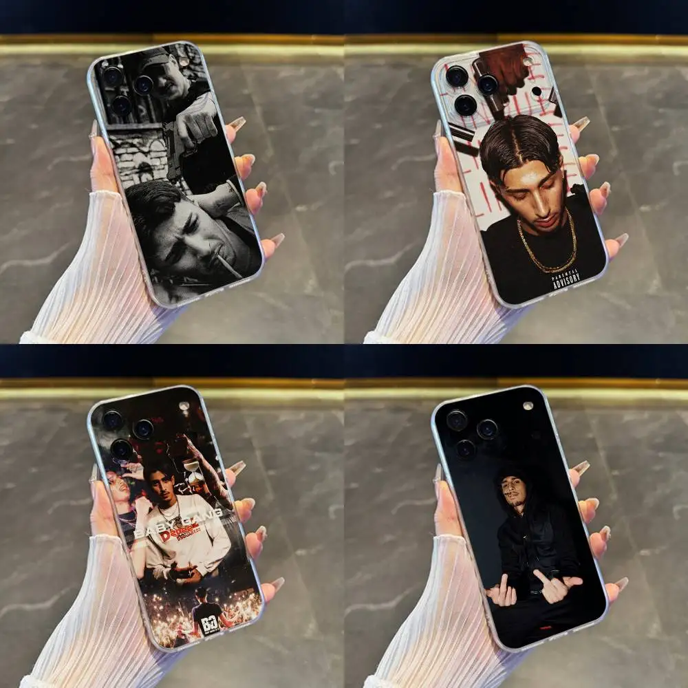 

B-Baby G-Gang Music Phone Case For iPhone 17,16,15,14,13,12,11 Pro,Max,Plus,X,XS,XR,SE4,E Mini Transparent Soft Cover