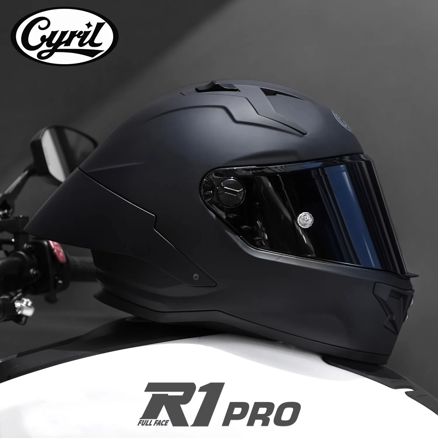 CYRIL R1/PRO Motorcycle Helmet Unisex Racing Locomotive Full