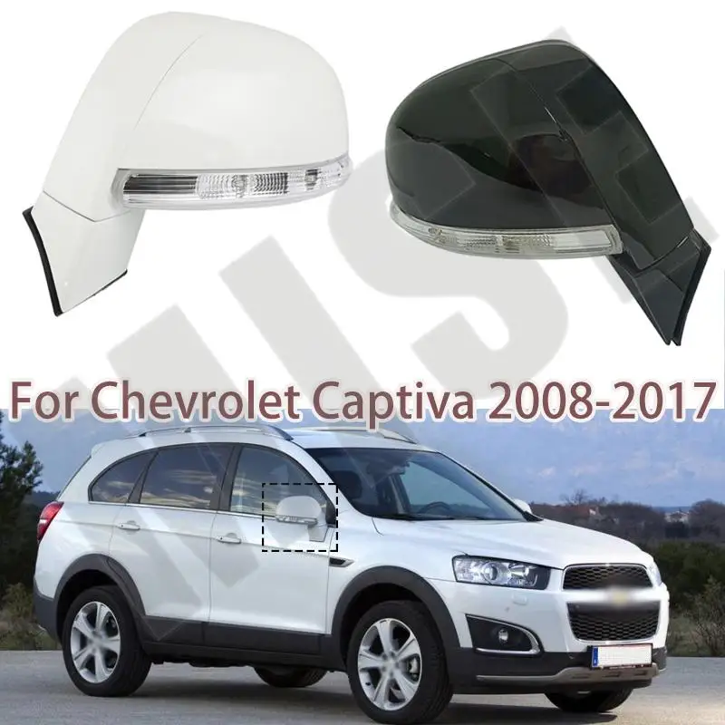 

Auto Door Wing Rear View mirror Assembly For Chevrolet Captiva 2008-2017 Car Rearview Side Mirror Assembly 96818101 96818102