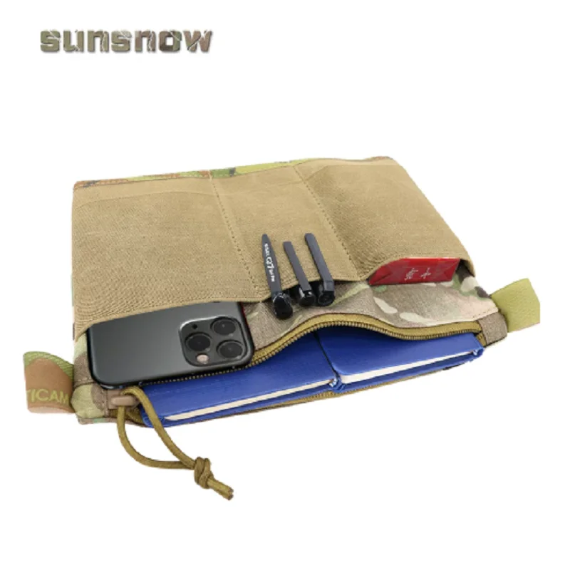 New Tactical Backpack With Internal Storage Bag, Perforated EDC Small Bag, Velcro Adhesive Bag