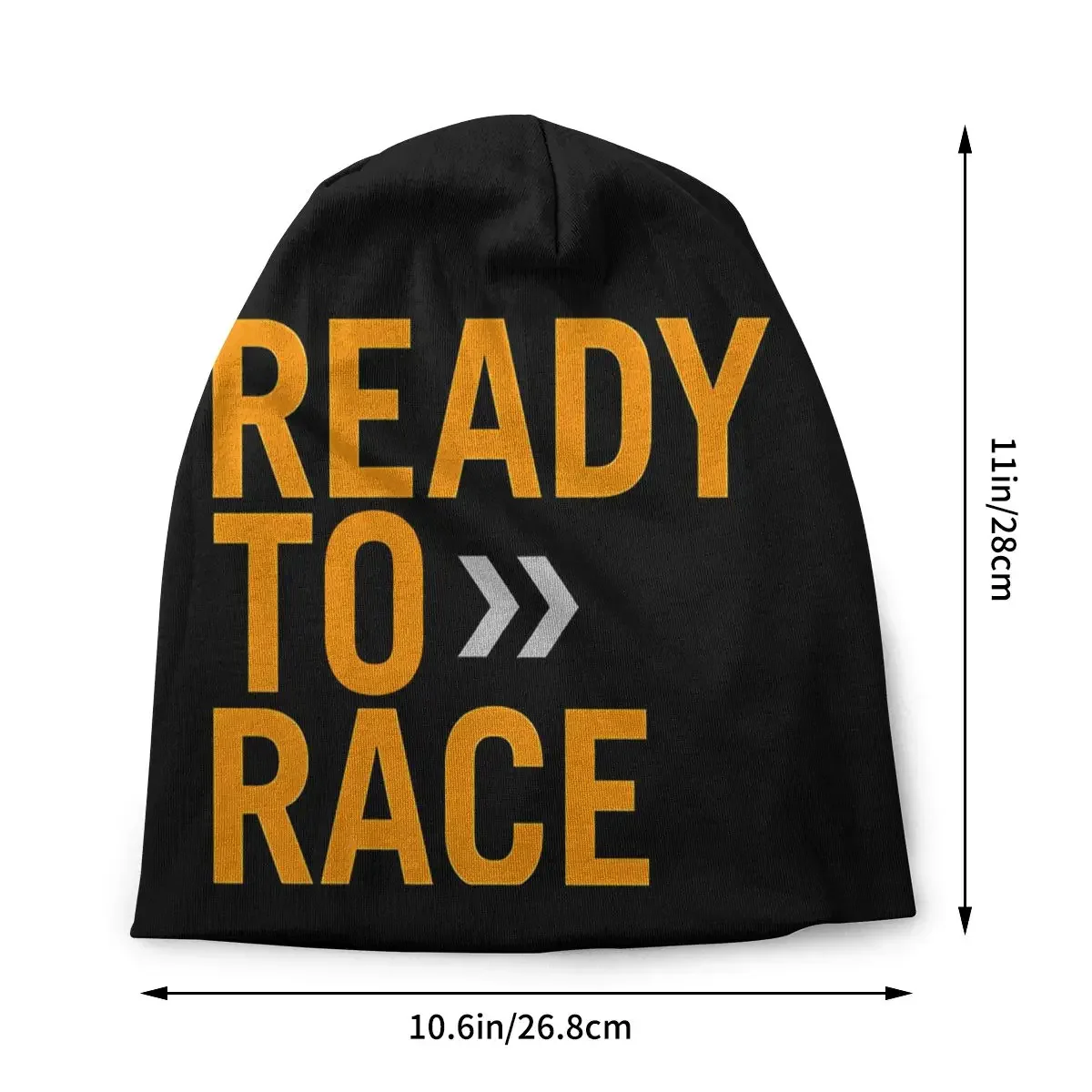 Vintage Ready To Race Enduro Cross Motocross Autumn Female Thin Beanies Cycling Bonnet Hats