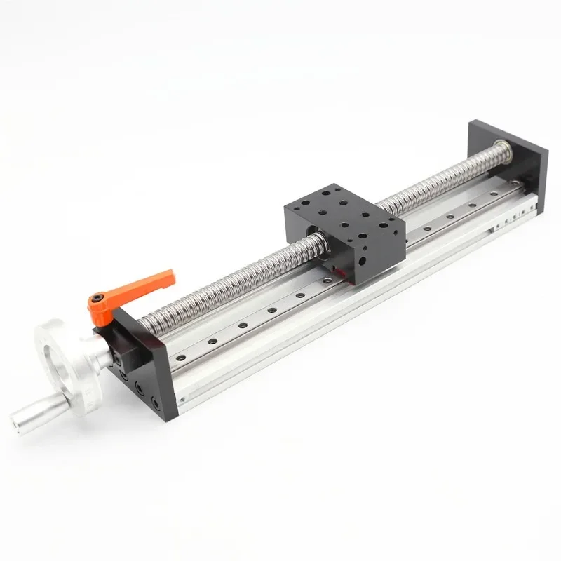 GX80 micro-miniature precision double-track set cross hand-cranked linear guide