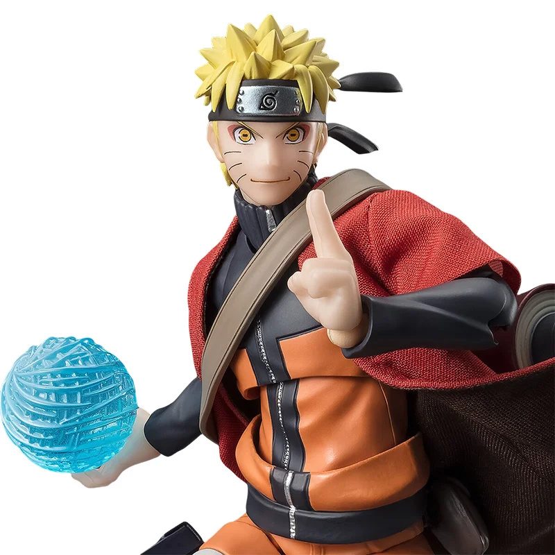 Spot Direktlieferung Bandai Original Anime NARUTO Modell SHF NARUTO UZUMAKI Action Figure Sammeln Spielzeug Für Kinder Geschenk