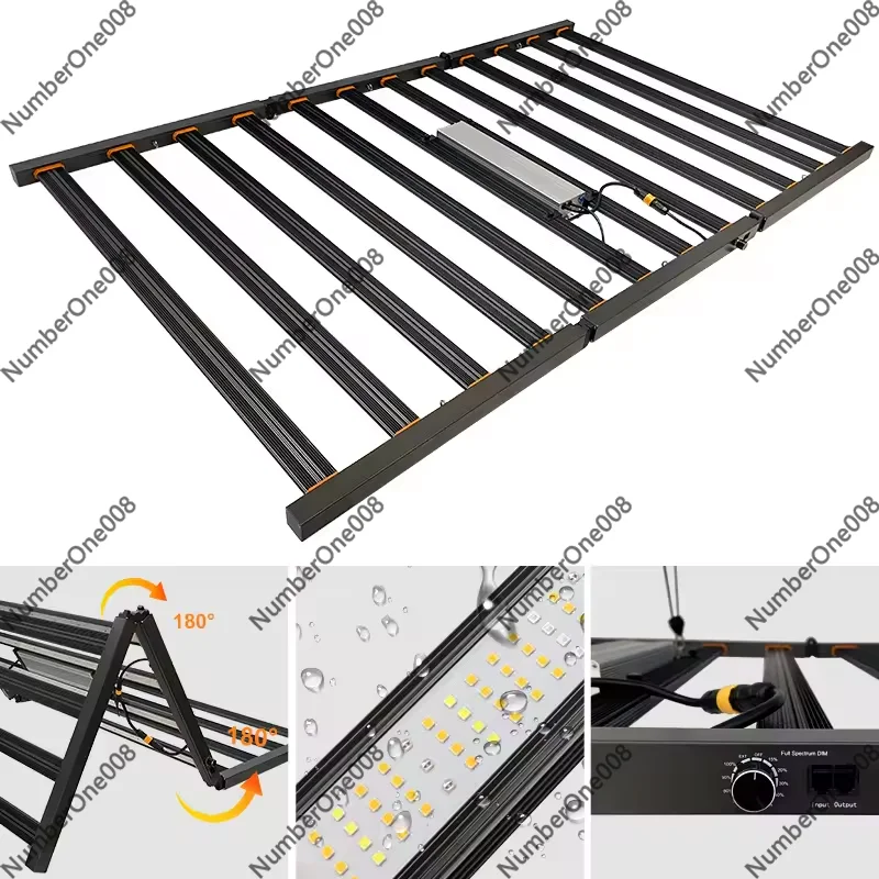 1000W LED Grow Light Full Spectrum, High PPFD Plant Lamp for 4x4 Greenhouse, 800W 1200W Dimmable UV IR Grow Light