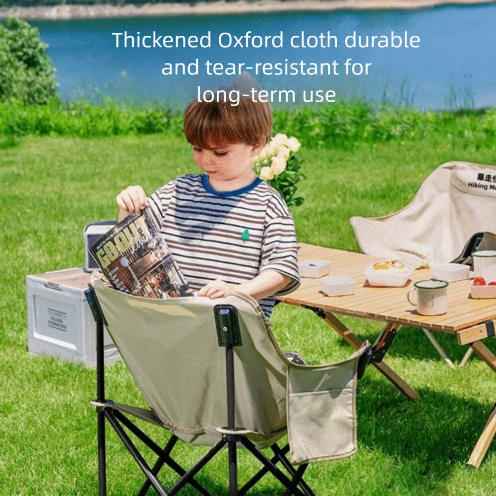 

Anti Slip Moon Chair Seat Cover Wear-Resistant Scratchproof Folding Camping Chair Cover Removable Breathable Chair Seat Cover