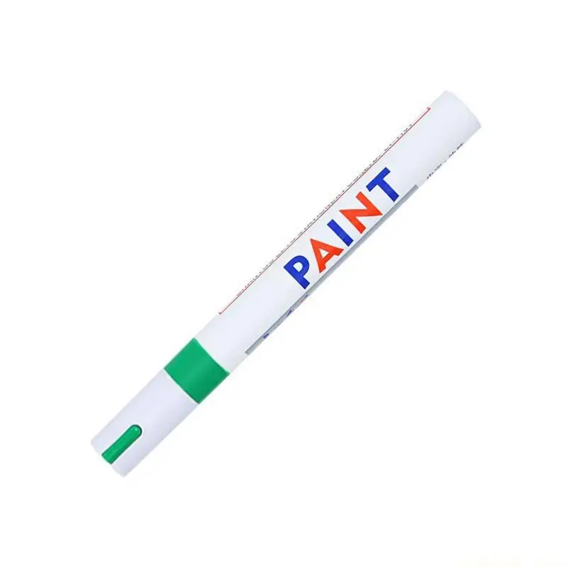 High Temperature Resistant Oily Paint Marker For Industrial Rubber Glass Surfaces Fade Proof Marking Pen Plastic Design