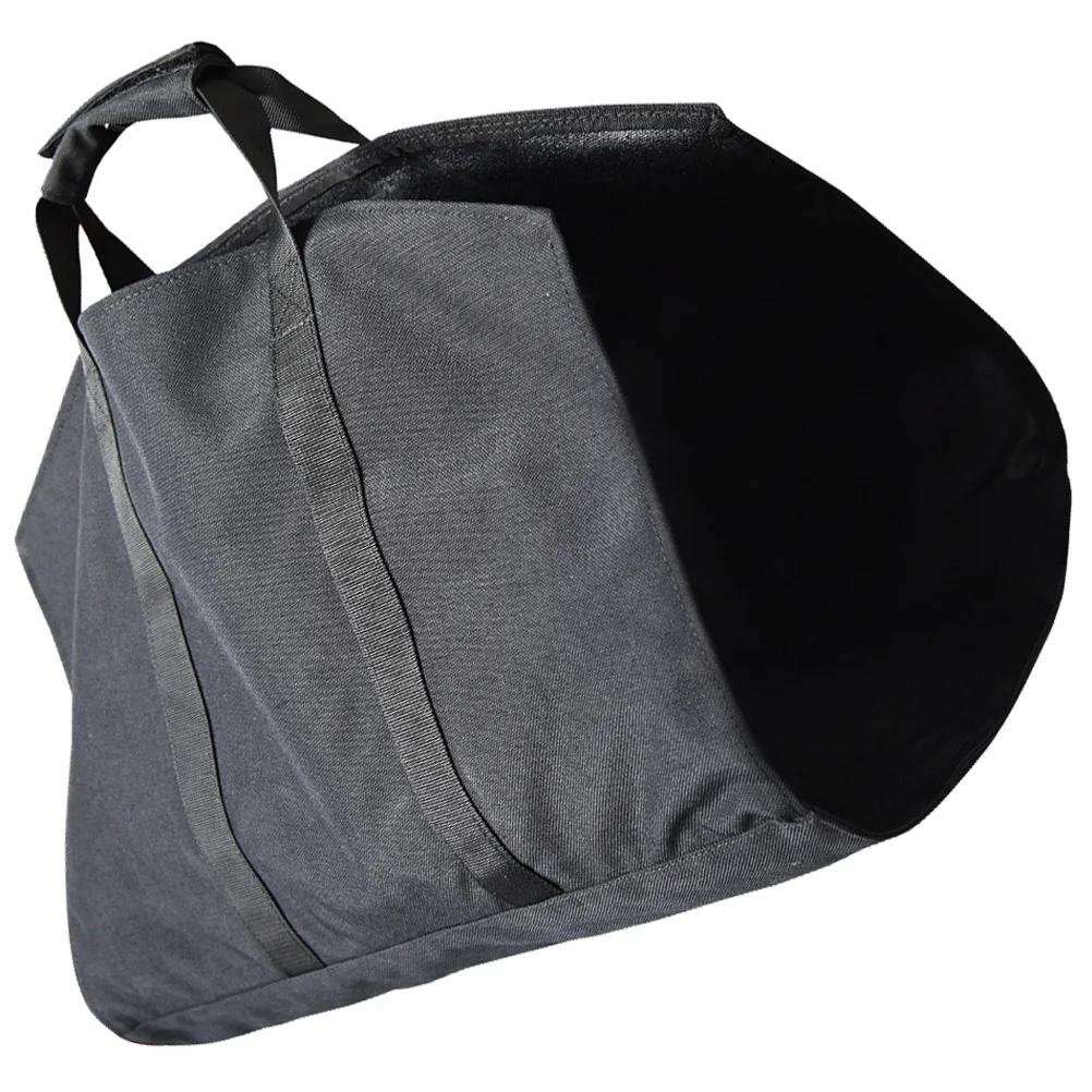 

Foldable Firewood Bag Heavy Duty Oxford Cloth Wood Carrier with Padded Handles Large Capacity Portable Storage for Camping