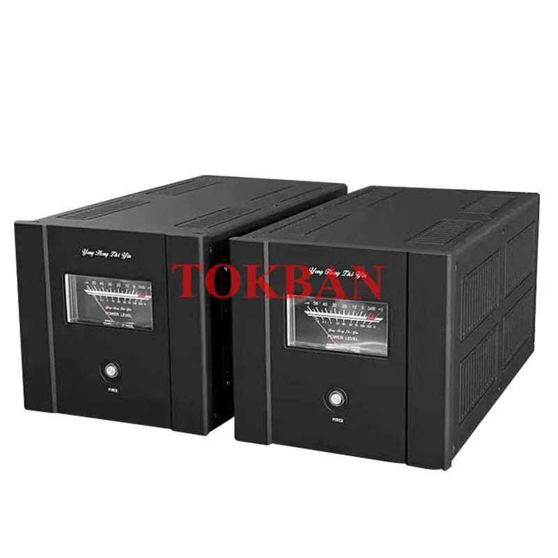 Tokban X3 Pro Split Class A Power Amplifier 150w*2 Vu Meter High Power Balanced XLR Transistor Amp HIFI Power Amplifier Audio