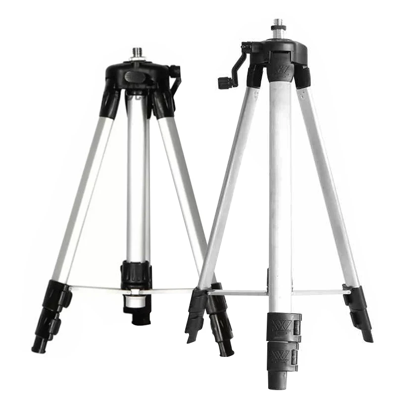 Laser Level Tripod 1.2 & 1.5m Adjustable Height Thicken Aluminum Tripod Stand For Self leveling Tripod New Brand