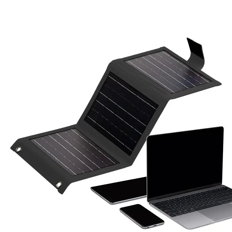 

Phone Charger Solar Panel Solar Charger Folding For Camping Travel Camping Charging Device For Smartphones Tablets