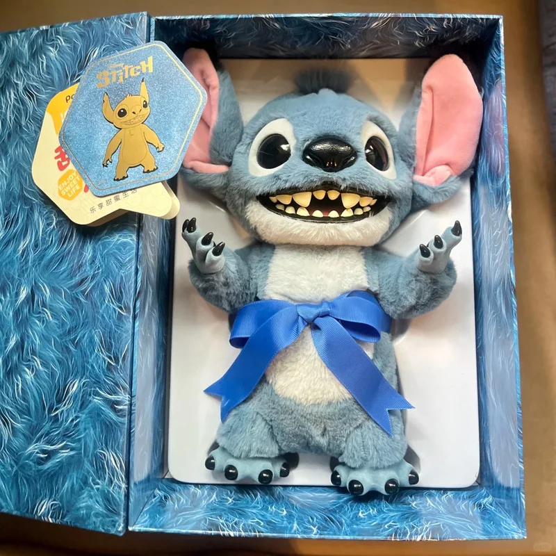 本物のステッチ アクションフィギュア 映画版 ビニール人形 手作り装飾コレクションフィギュア 子供 女の子 誕生日 女の子 ギフト オーナメント