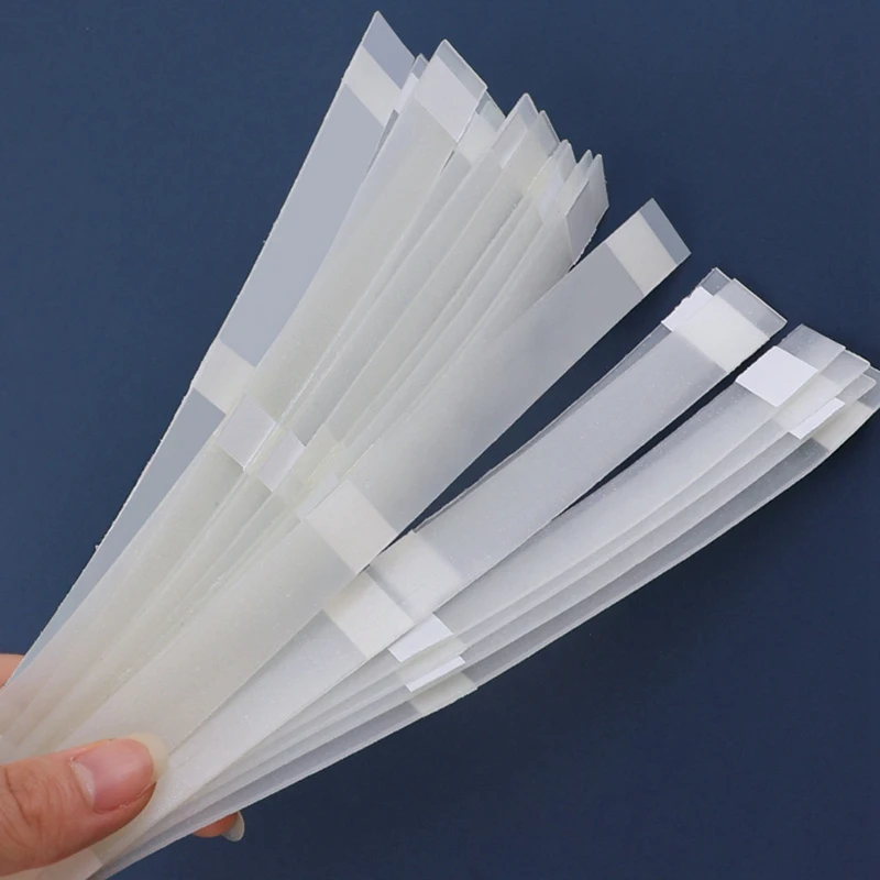 20PCS Hot Melt Tape Film colla Binding adesivo fai da te Thermal Book Report Document Cover Flat Sticker accessori