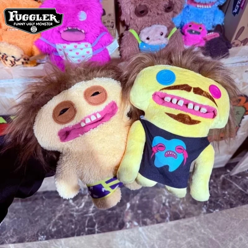 genuine-hot-fuggler-fuggstars-2nd-gen-23cm-funny-ugly-monster-cute-stuffed-plush-doll-high-end-collectible-art-toy-hobby-gift