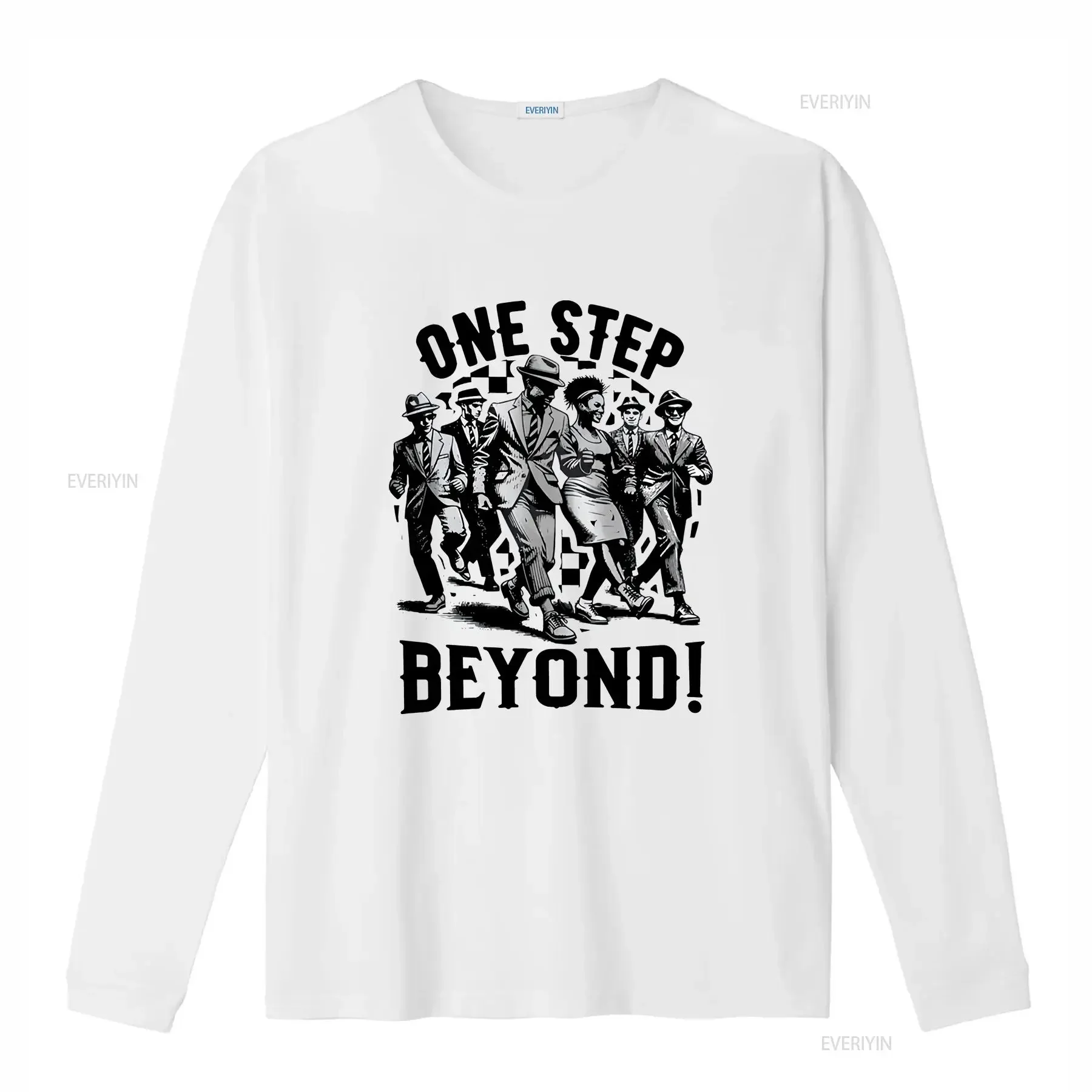 Men's Ska T Shirt Music Homage 2 Tone The Specials Madness Beat 1970's 1980s vintage Washed Stylish Top For Everyday Wear