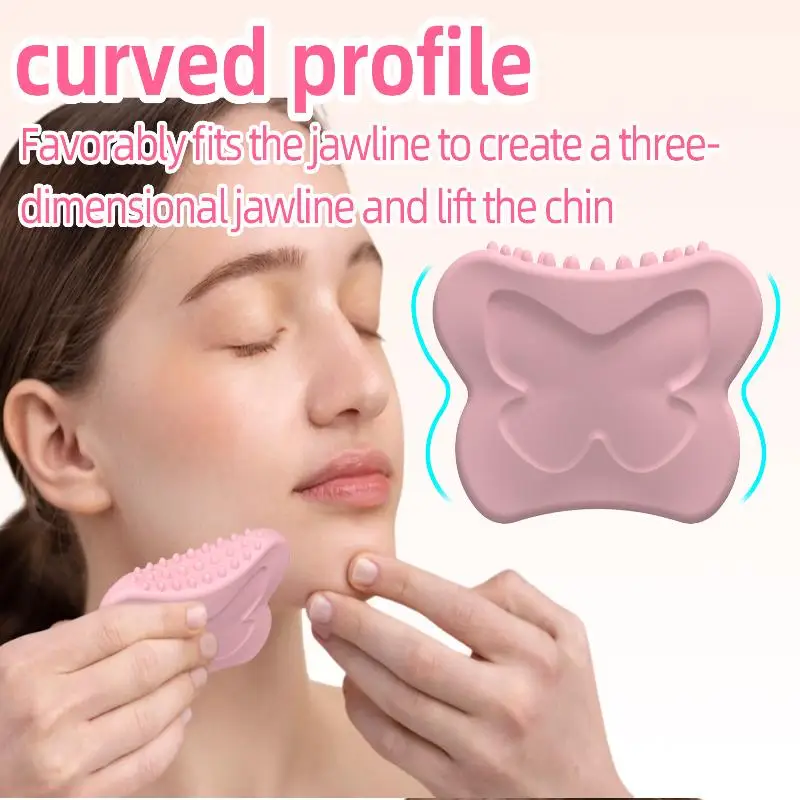 

1 Pcs Silicone Facial Gua Sha Tool – Therapy Plate for Skin Scraping, Facial and Body Massage, and Skincare Treatment
