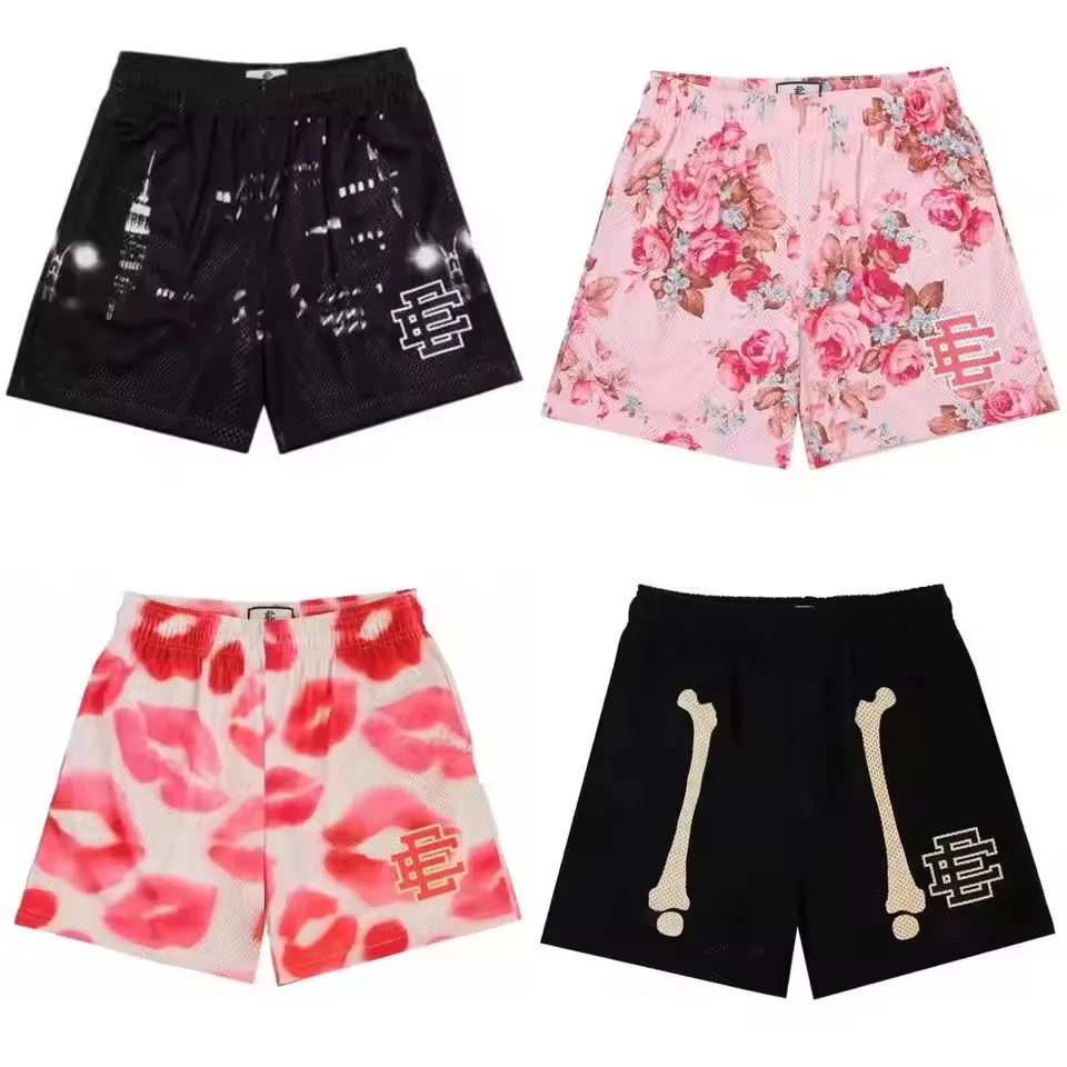 

Eric Emanuel EE Basic Shorts NEW men's casual shorts fitness sports pants summer gym workout Men Classic Mesh Shorts