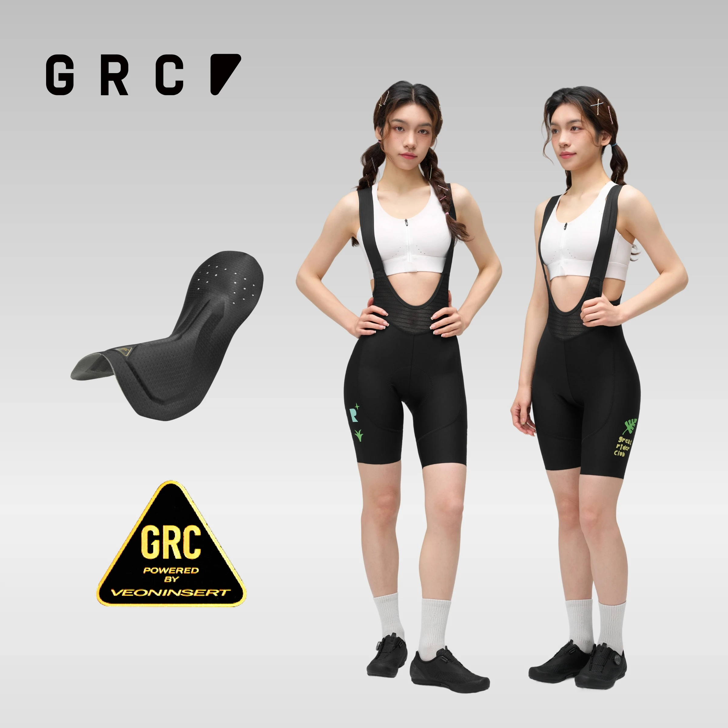 

GRC Cycling Apparel Women's CMYK Earth Day Bib Shorts